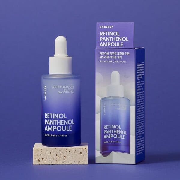 SKIN627 Retinol Panthenol Ampoule Firming Αμπούλα Σύσφιξης & Λείανσης με Ρετινόλη & Πανθενόλη 34ml 3