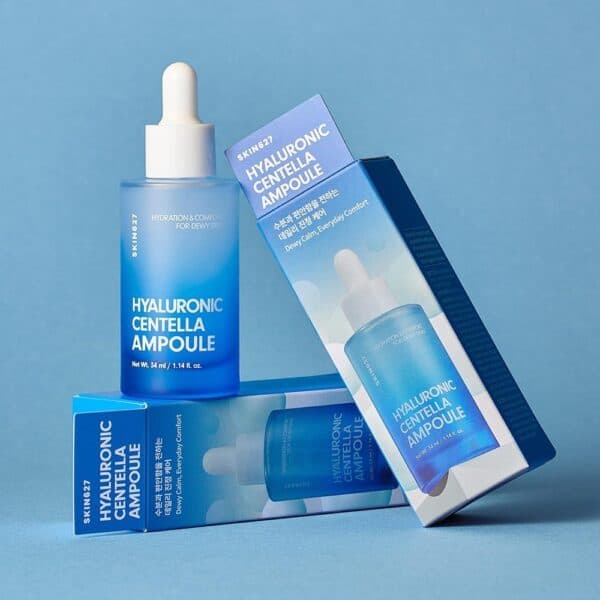 SKIN627 Hyaluron Centella Ampoule Ενυδατική & Καταπραϋντική Αμπούλα για Ευαίσθητο Δέρμα 34ml 4