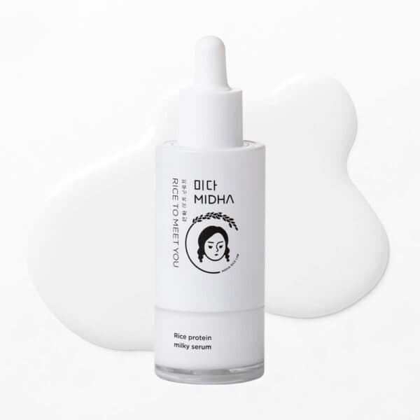 MIDHA Rice Protein Milky Serum Γαλακτώδης Ορός Προσώπου με Πρωτεΐνες Ρυζιού 50ml 3