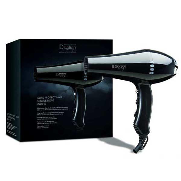 ID Italian Design Hair Dryer Elite Protect Ozone & Ions 2200w