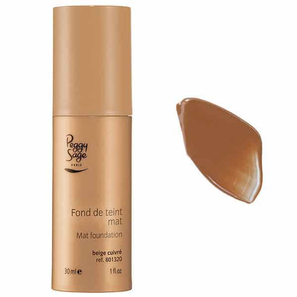 Peggy Sage Mat Foundation Beige Cuivre 30ml
