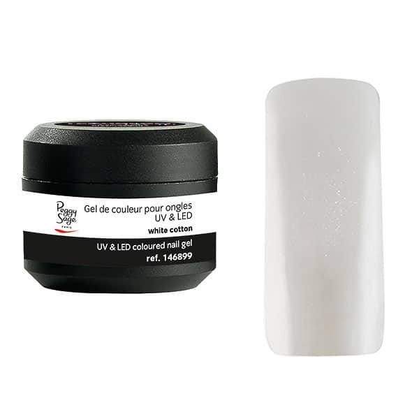 Peggy Sage Coloured UV&LED Nail Gel White Cotton 5gr
