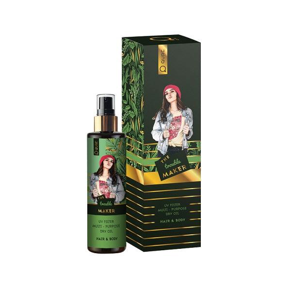 Qure Keratin Dry Oil The Trouble Maker 100ml